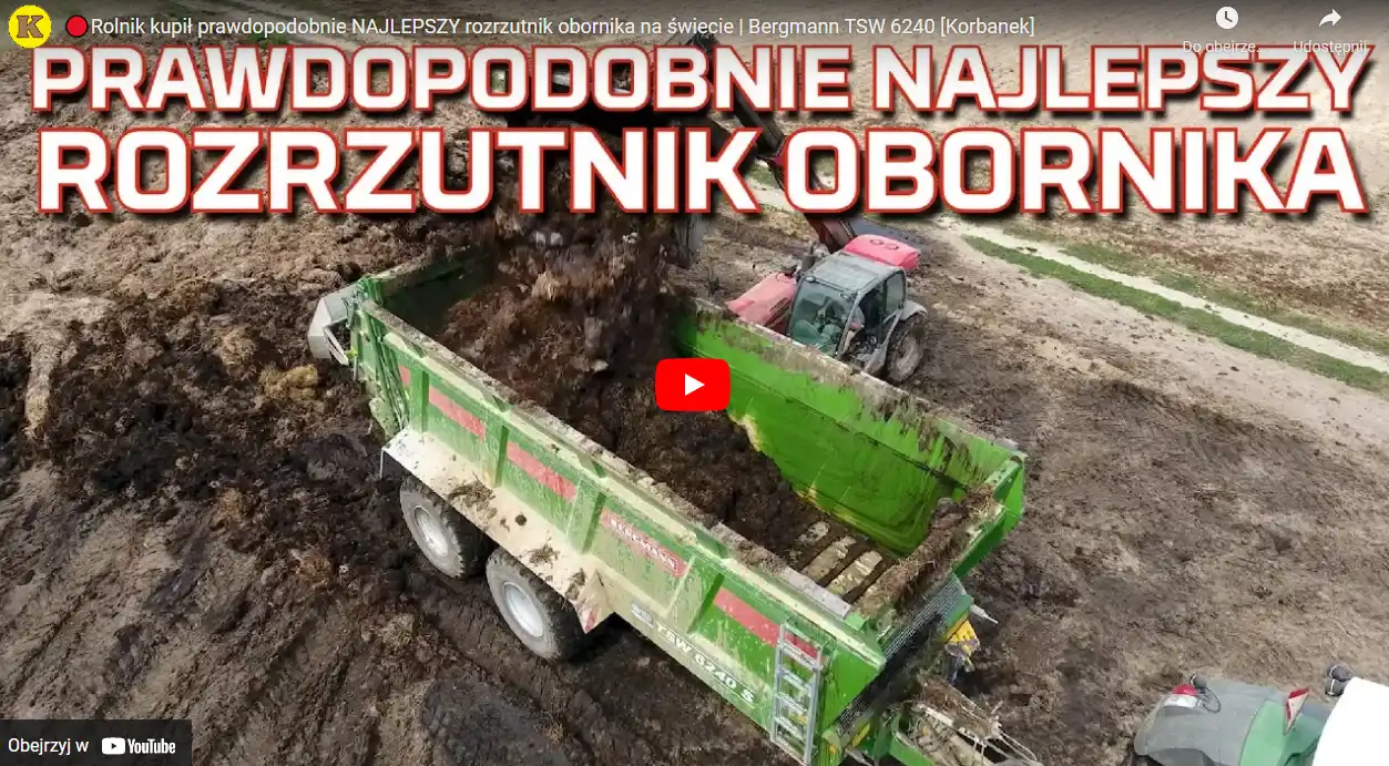 Prawdopodobnie najlepszy rozrzutnik obornika na świecie