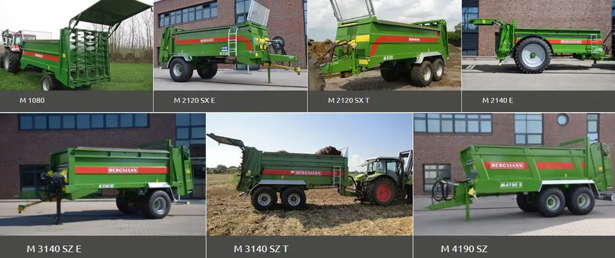 Rozrzutniki obornika Bergmann M