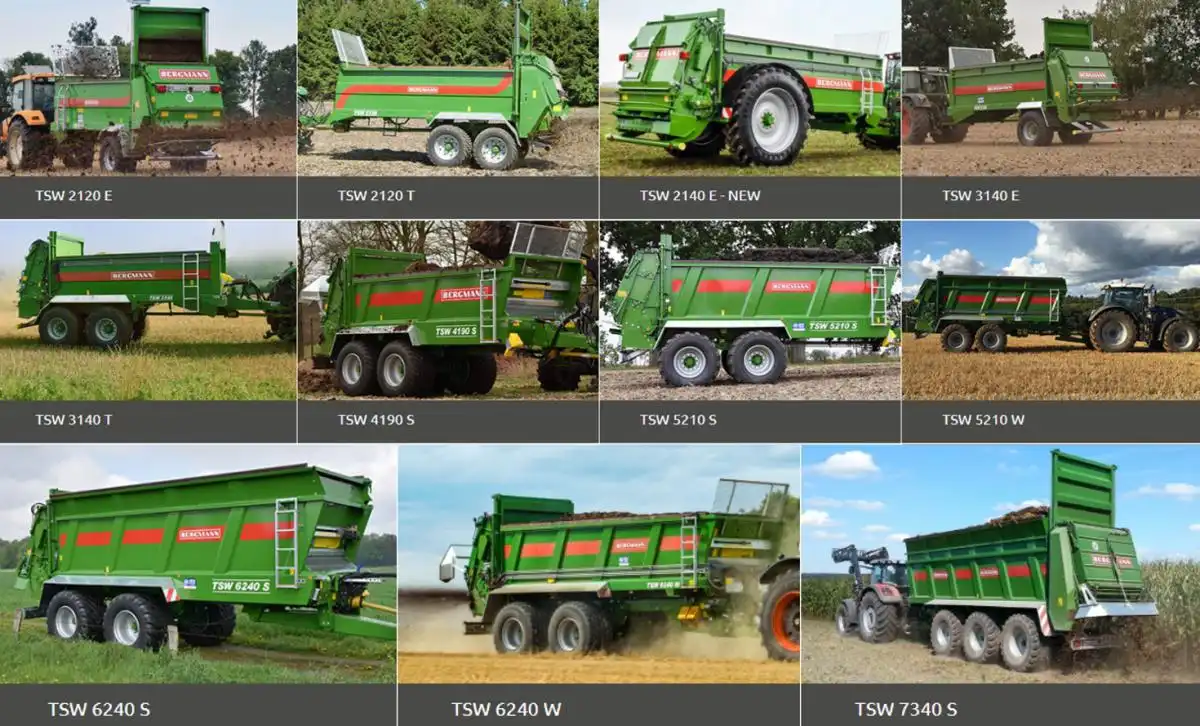 Rozrzutniki uniwersalne Bergmann TSW